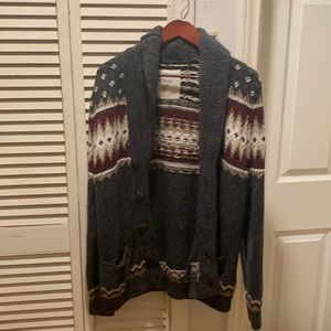 Abercrombie & Fitch-Gray Cardigan